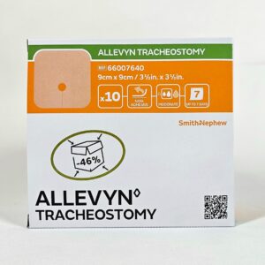 Allevyn traheostomie 9 * 9cm 1pc pansament pentru a se potrivi tubului de traheostomie